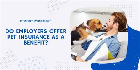 Do some employers offer pet insurance as a benefit, and how does this impact workplace morale and productivity?