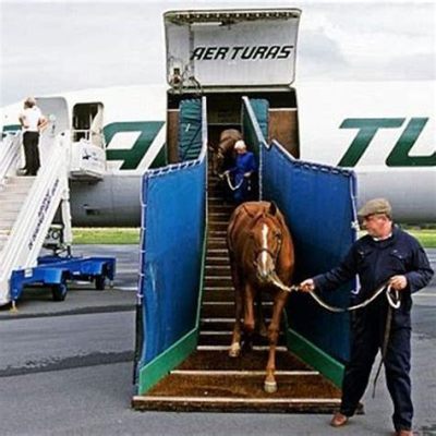 How Do Horses Travel Overseas: A Journey Through Time and Space